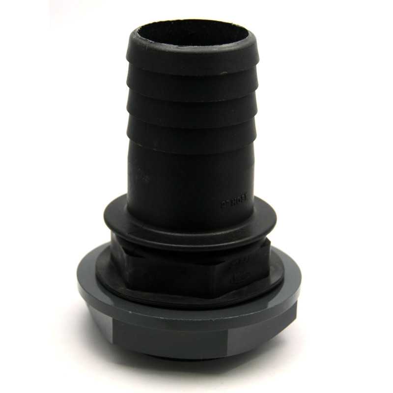 Overflow Fitting Straight Barbed 50mm Overflow Fitting Straight Barbed 50mm