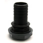 Rebosadero racor recto estriado 50mm Rebosadero racor recto estriado 50mm