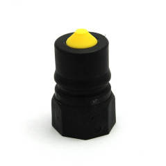 Male fast coupler DRY SHUT with female thread 1 '' BSP