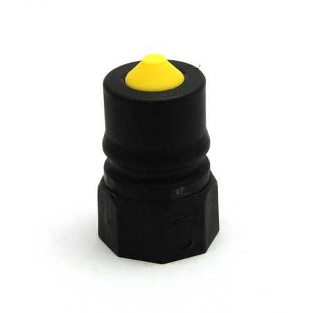 Male fast coupler DRY SHUT with female thread 1 '' BSP