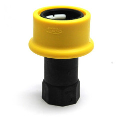 Male fast coupler DRY SHUT with female thread 1 '' BSP