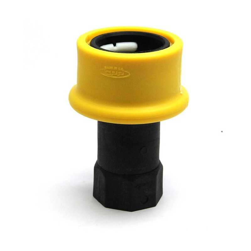 DRY SHUT Female Quick Coupler with 1'' BSP Female Thread