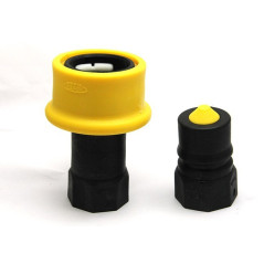 Acoplador rápido macho SHUT DRY rosca hembra 1 BSP