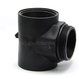 G2 tee connection for IBC tank