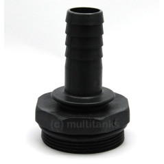 G2 splined male connector 38mm - male 2 '' BSP