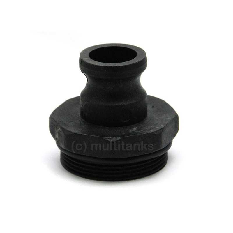 Conexi&oacute;n G2 camlock macho 1'' - macho 2'' BSP