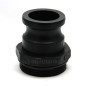 Raccordo G2 camlock maschio 1''1/2 - maschio 2'' BSP