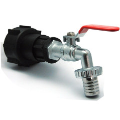 S60s6 Kupplung aus Messing Wasserhahn Polypropylen Ausgang 32mm, 25mm Keil männlichen Spitze