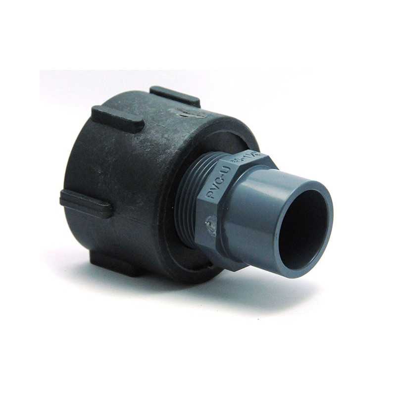 Racor S60x6 hembra - PVC hembra 32/40