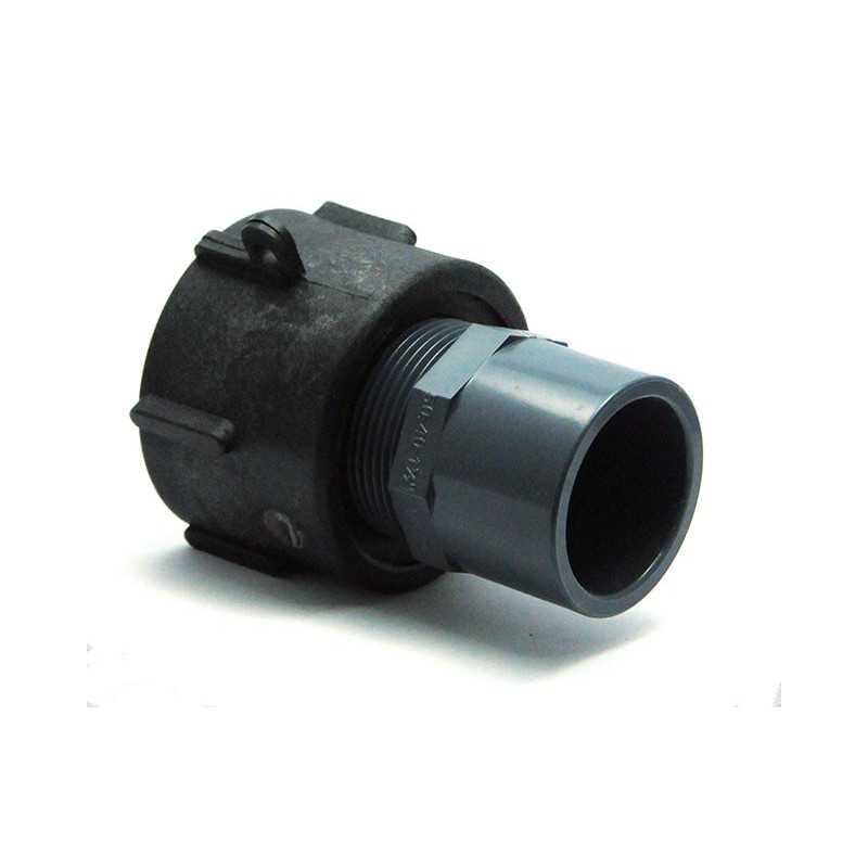 Anschluss S60x6 Muffe - PVC Muffe 40/50 Anschluss S60x6 Muffe - PVC Muffe 40/50