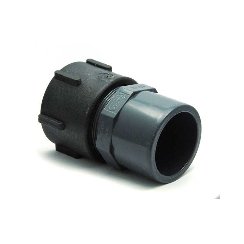 Racor S60x6 hembra - PVC hembra 50/63 Racor S60x6 hembra - PVC hembra 50/63