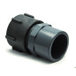 S60x6 female connection - female PVC 50/63
