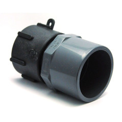 S60x6 female connector - PVC female 63/75