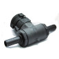 Buchse S60x6 Drehring mit T-Stück und doppelter Schlauchtülle 25mm Buchse S60x6 Drehring mit T-Stück und doppelter Schlauchtülle 25mm