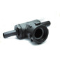 Racor hembra S60x6 tuerca giratoria con Té y doble salida estriada macho 25mm Racor hembra S60x6 tuerca giratoria con Té y doble salida estriada macho 25mm