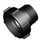 Raccordo Femmina M80x3 - Maschio S60x6 Raccordo Femmina M80x3 - Maschio S60x6