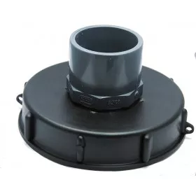 Lid 15cm for 1000L tank with PVC 63/75 inlet