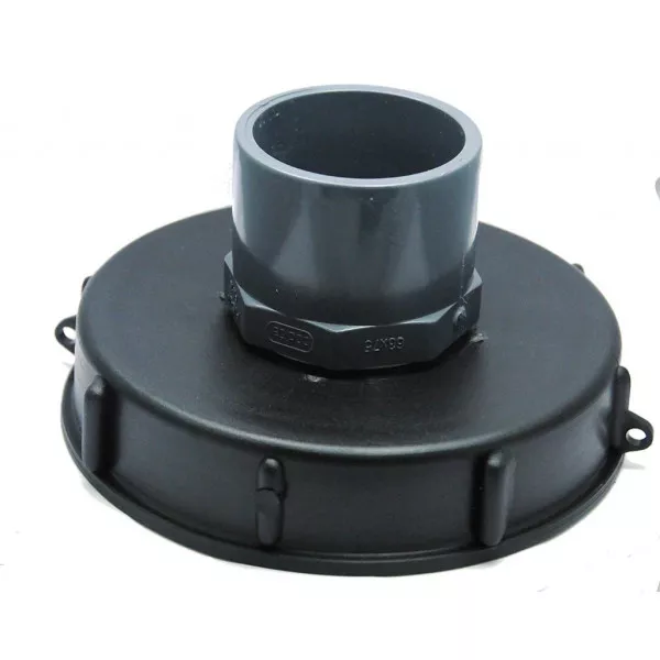 Lid 15cm for 1000L tank with PVC 63/75 inlet