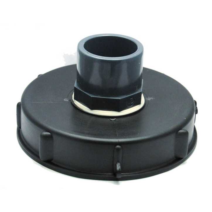15cm lid for 1000L tank with PVC input 50/63 15cm lid for 1000L tank with PVC input 50/63