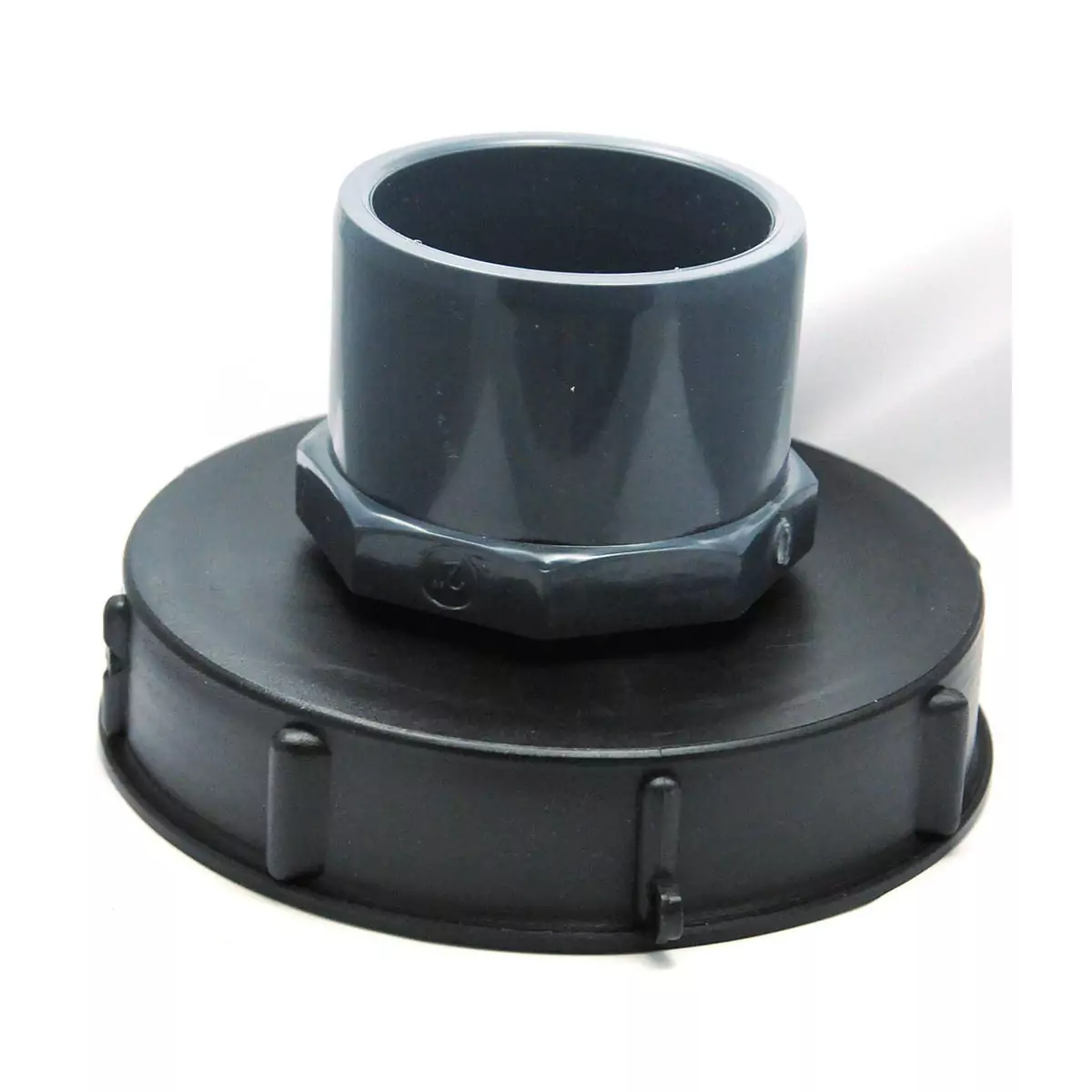 Lid 15cm for 1000L tank with 75/90 PVC inlet