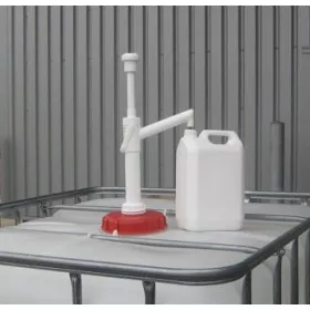 Válvula de repuesto de válvula adaptadora IBC para IBC tubería 1000 litros  grifo de agua 100 mm DYNWAVEMX Adaptador de tanque de agua 1000L IBC