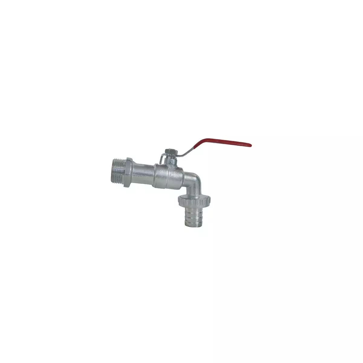 Ball Valve Thread 1 Inch, Outlet 1''1 / 4, Fluted Tip Male 25mm