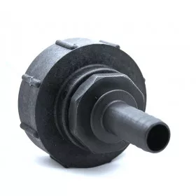 Female S100x8 fitting - male straight barbed 19mm