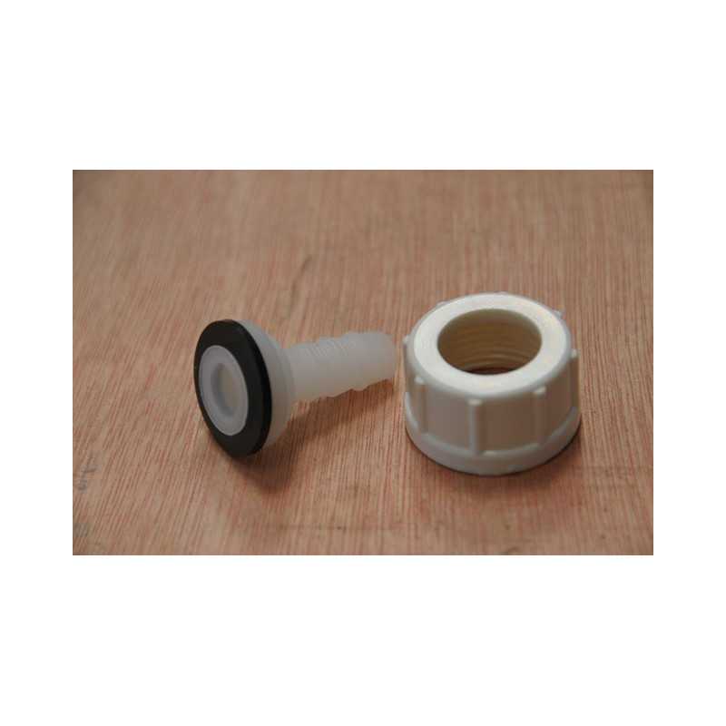 Racor hembra recto 20/27 para lavadora