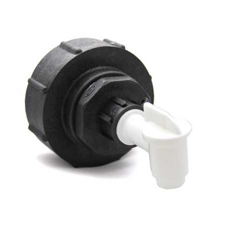 Female S100x8 fitting - right garden faucet 1/4 turn