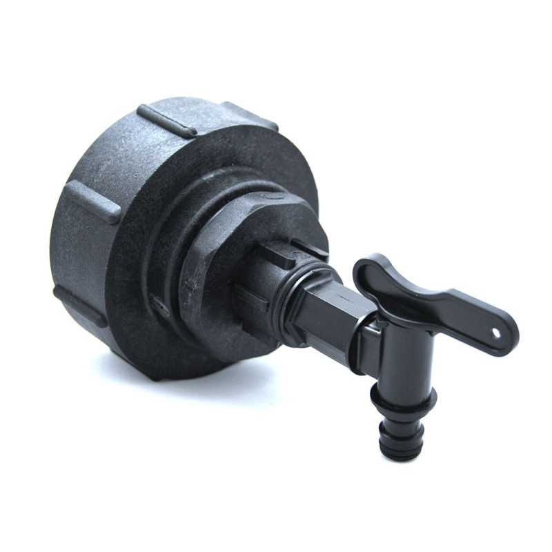 S100x8 Female Fitting - 90° Garden Tap with Quick Connect Nozzle S100x8 Female Fitting - 90° Garden Tap with Quick Connect Nozzle