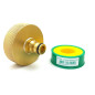 Raccordo femmina S60x6 con bocchettone rubinetto raccordo rapido in ottone Raccordo femmina S60x6 con bocchettone rubinetto raccordo rapido in ottone