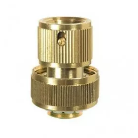 Brass quick coupling