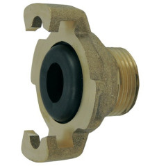 Express-Stecker mit Gewinde versehenen Ende, mit montierter Dichtung zuge