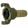 Express coupling in straight brass - patented ® model - supplied with gasket