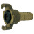 Straight brass express connection - patented ® model - comes with mounted seal 