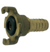 Straight brass express connection - patented ® model - comes with mounted seal 