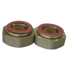 1/2 EPDM flat seal union sold in pairs