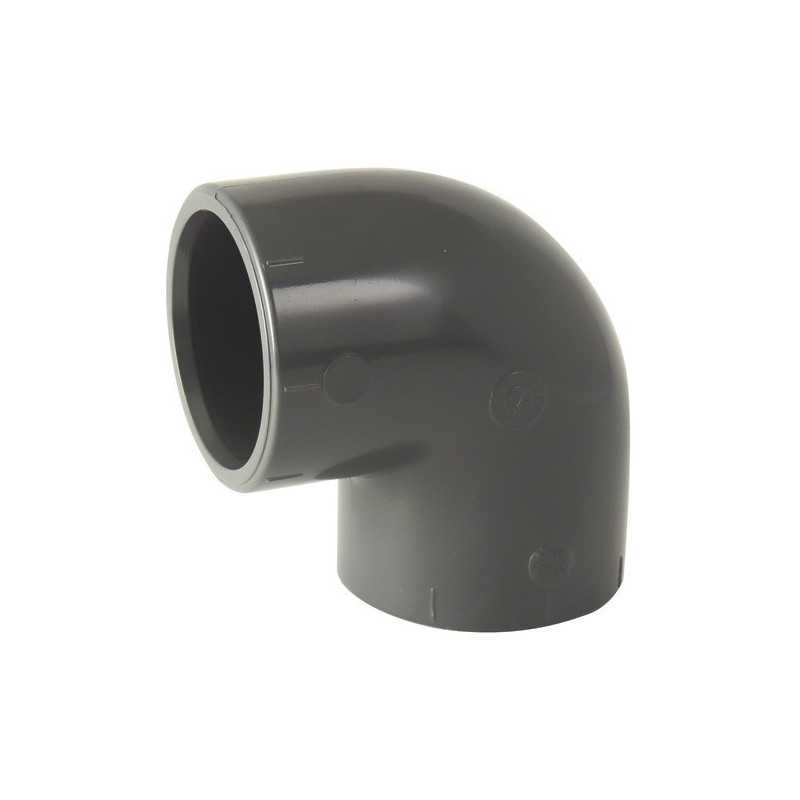 Gomito PVC 90° F/F da incollare Gomito PVC 90° F/F da incollare