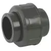 Union 3 pieces Female / female in PVC with O-ring in EPDM