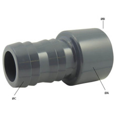 Spigot Fitting in PVC to Glue