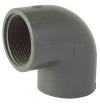 Codo 90 hembra / hembra para atornillar PVC