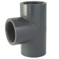 Uguale a T-o 90° PVC-U a vite PN16: il raccordo femmina a tripla filettatura Uguale a T-o 90° PVC-U a vite PN16: il raccordo femmina a tripla filettatura
