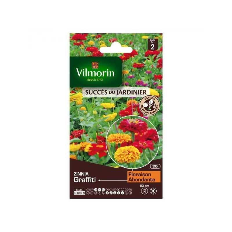 Zinnia Graffiti Seed Packet Zinnia Graffiti Seed Packet