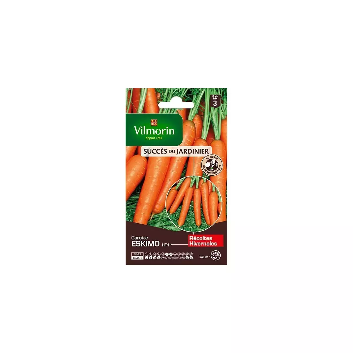 Zanahoria esquimales HF1