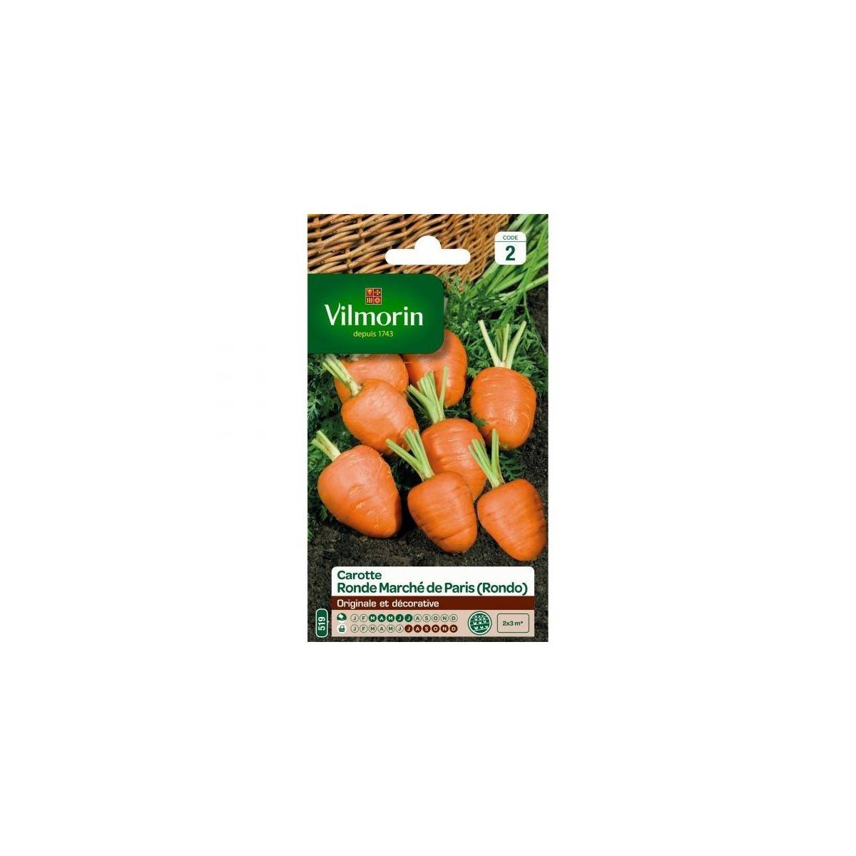 Mercato rotonda Carota Parigi
