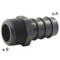 Innesto maschio scanalato 16mm x 3/4'' Innesto maschio scanalato 16mm x 3/4''