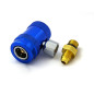 Raccordo rapido HFO 1234 yf bassa pressione
