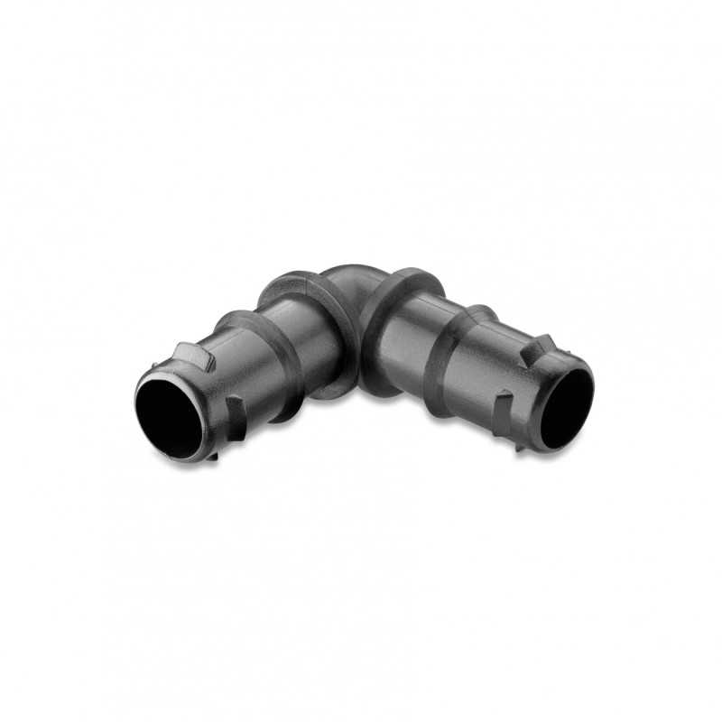 Raccordo gomito scanalato per micro irrigazione Raccordo gomito scanalato per micro irrigazione