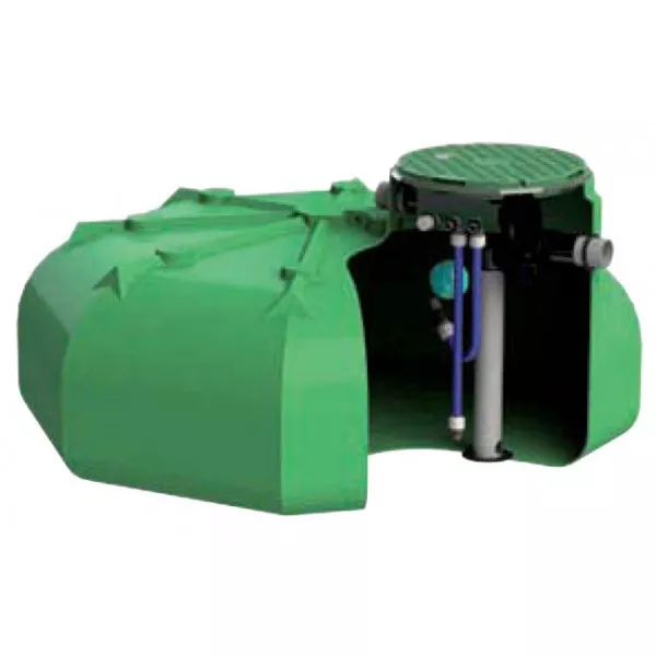 Rainwater recovery tank Ecociter pre equipped