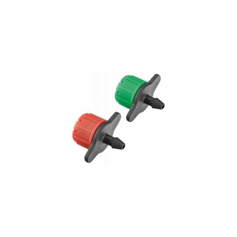 Einstellbarer Hochdurchfluss-Tropfer 0-70 L/H für Mikrobewässerung Einstellbarer Hochdurchfluss-Tropfer 0-70 L/H für Mikrobewässerung